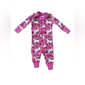 Hanna Andersson Size 60, 3-6 Months Unicorn Footless Sleeper